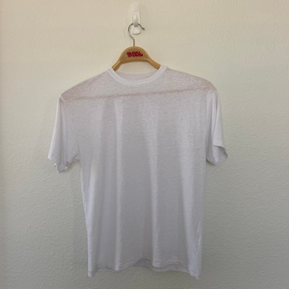 Madewell Tee Shirt Women's Small White Basic Crew Neck Soft Staple Layer - Picture 6 of 7